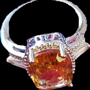 NWOT Sterling Silver and Anastasia Topaz